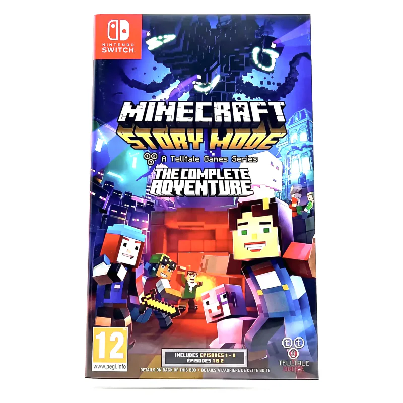Minecraft: Story Mode - The Complete Adventure (Nintendo Switch) Game in doos — Goed — origineel kopen bij Gameshop Enter