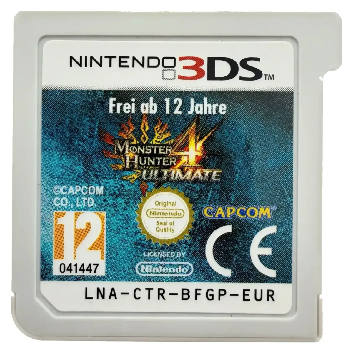 Monster Hunter 4 Ultimate (Nintendo 3DS) — Solo cartucho (sin caja)