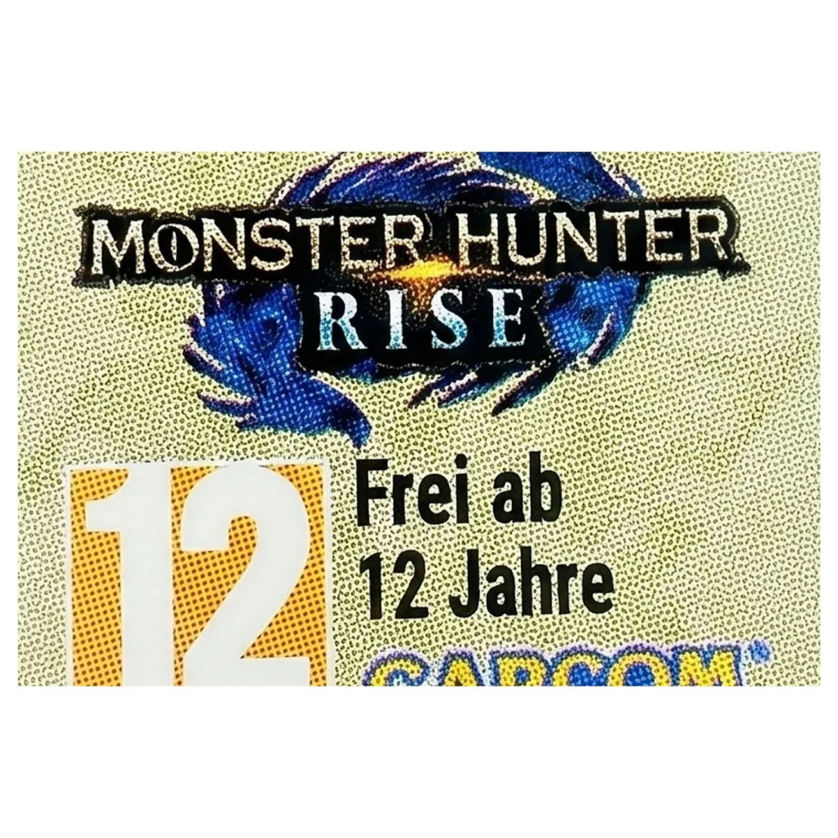 Monster Hunter Rise Nintendo Switch Label — Losse cartridge