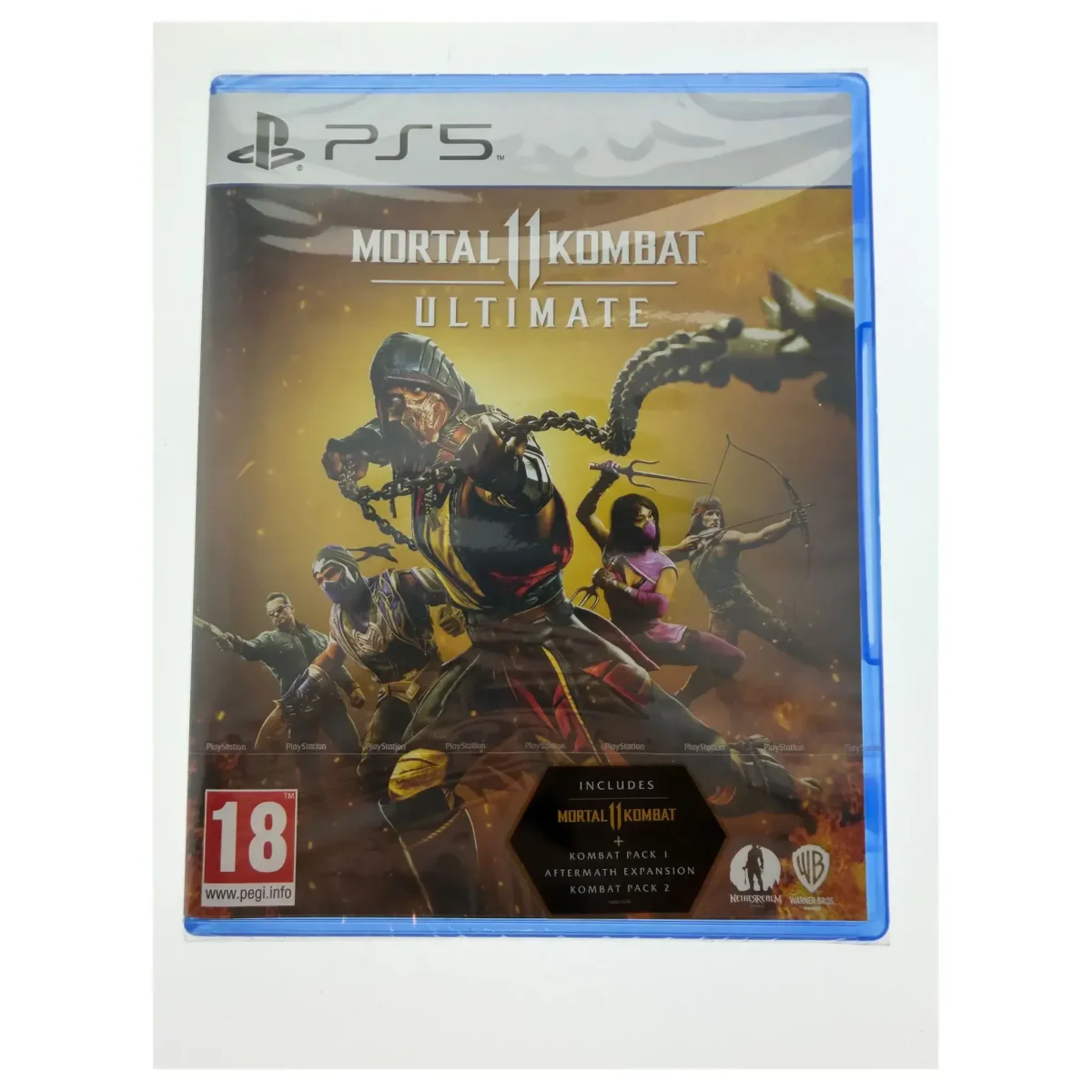 Mortal Kombat 11 Ultimate PlayStation 5 Voorkant — Sealed
