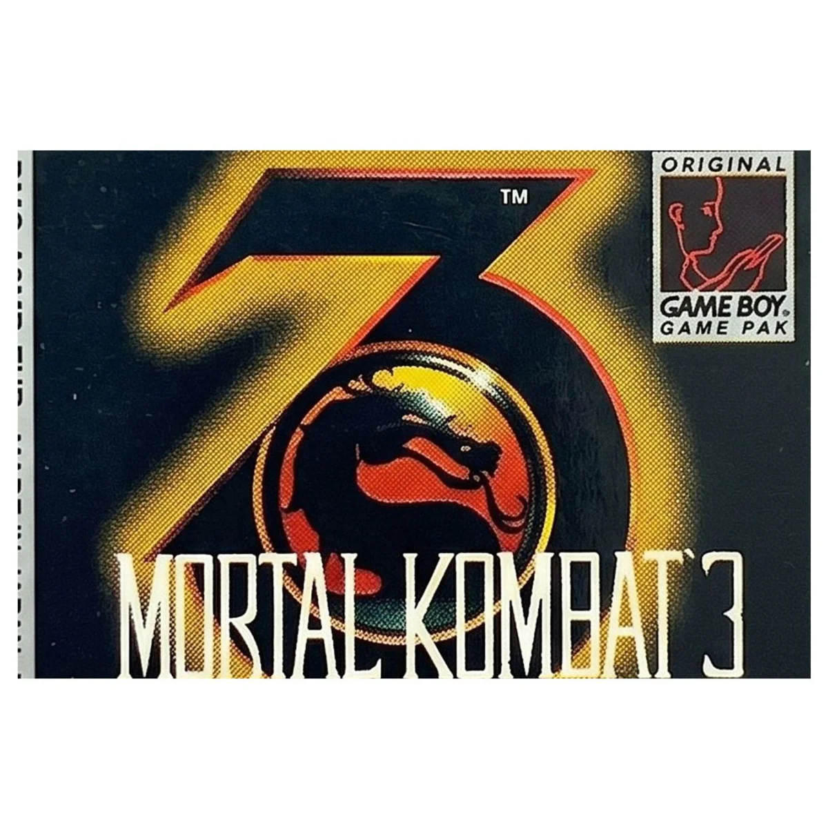 Mortal Kombat 3 Game Boy / Color Label — Losse cartridge