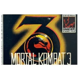 Mortal Kombat 3 Game Boy / Color Label — Losse cartridge