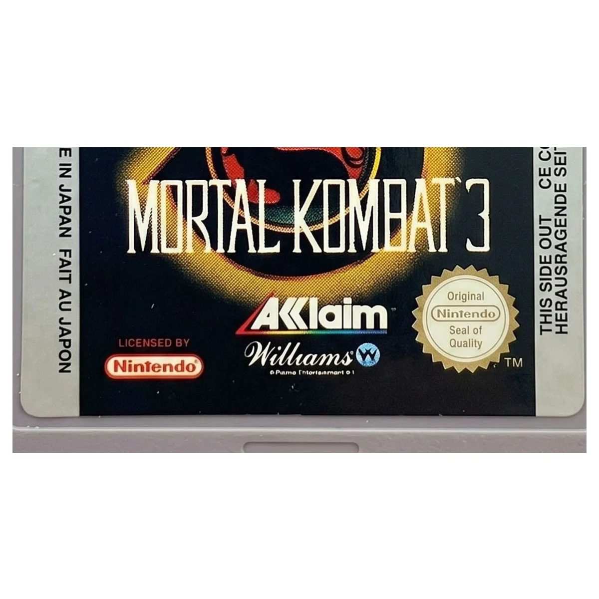 Mortal Kombat 3 Game Boy / Color Binnenkant — Losse cartridge