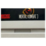 Mortal Kombat 3 Super Nintendo Label — Losse cartridge