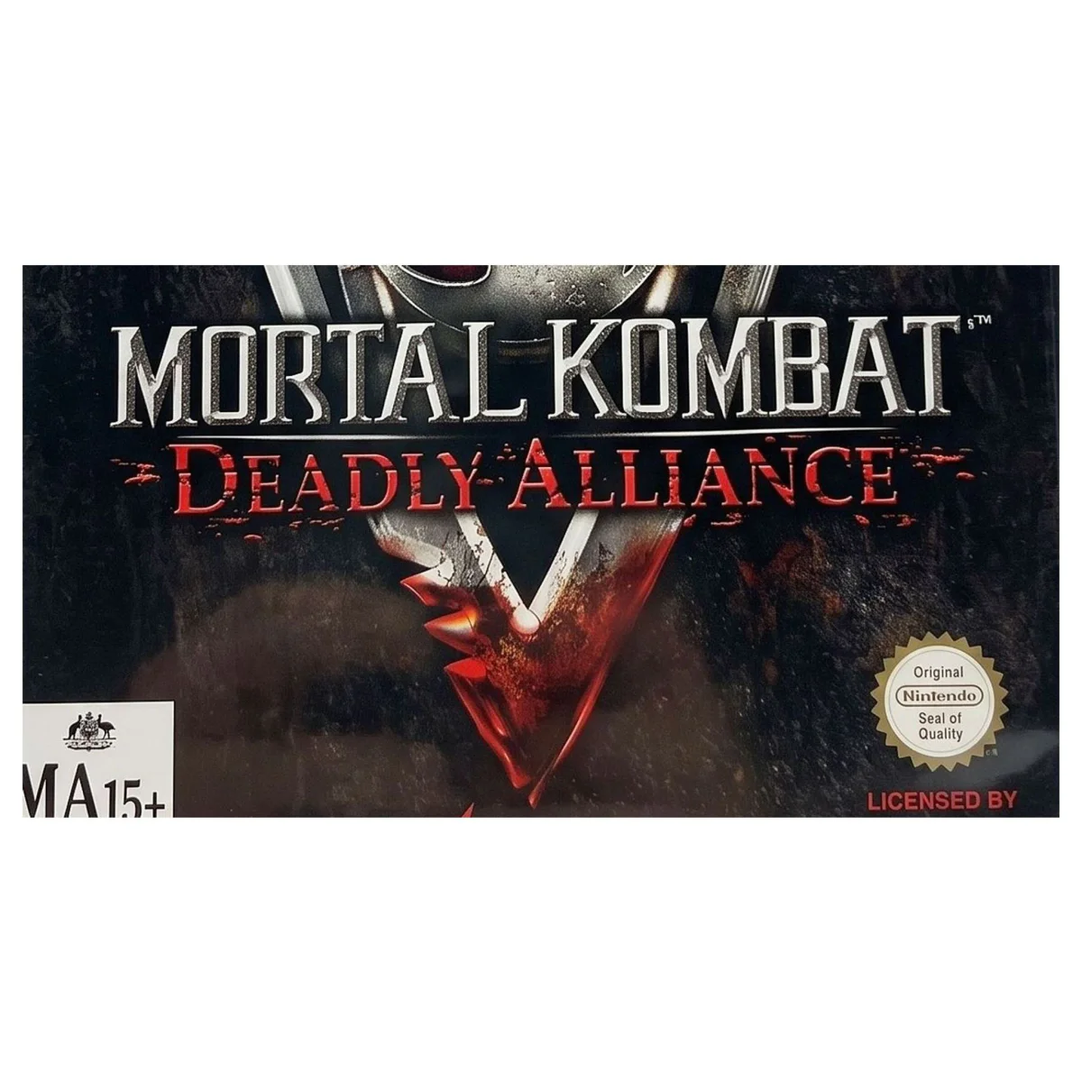 Mortal Kombat: Deadly Alliance GameCube Binnenkant — Game in doos