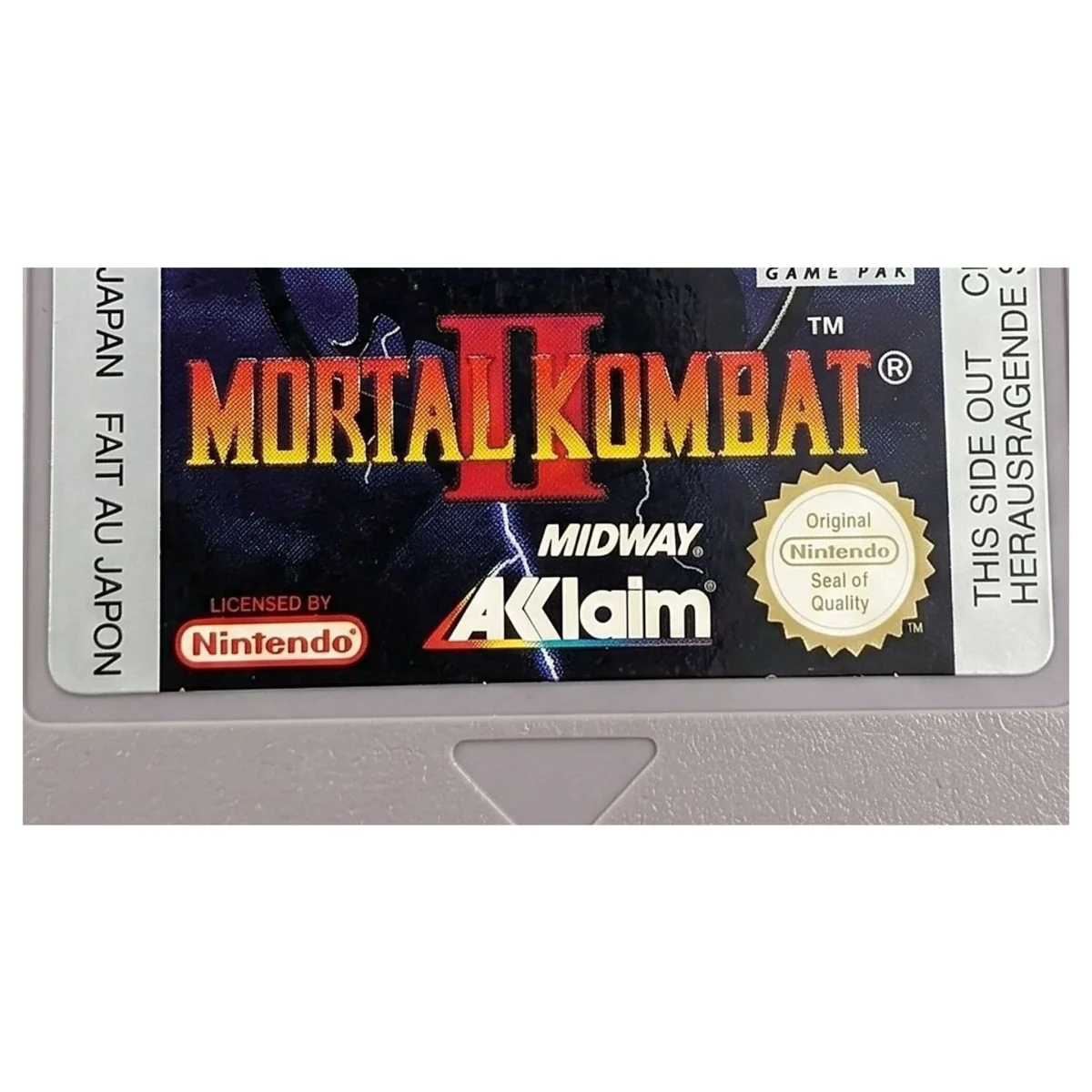 Mortal Kombat II (Game Boy / Color) — детайлна снимка 3