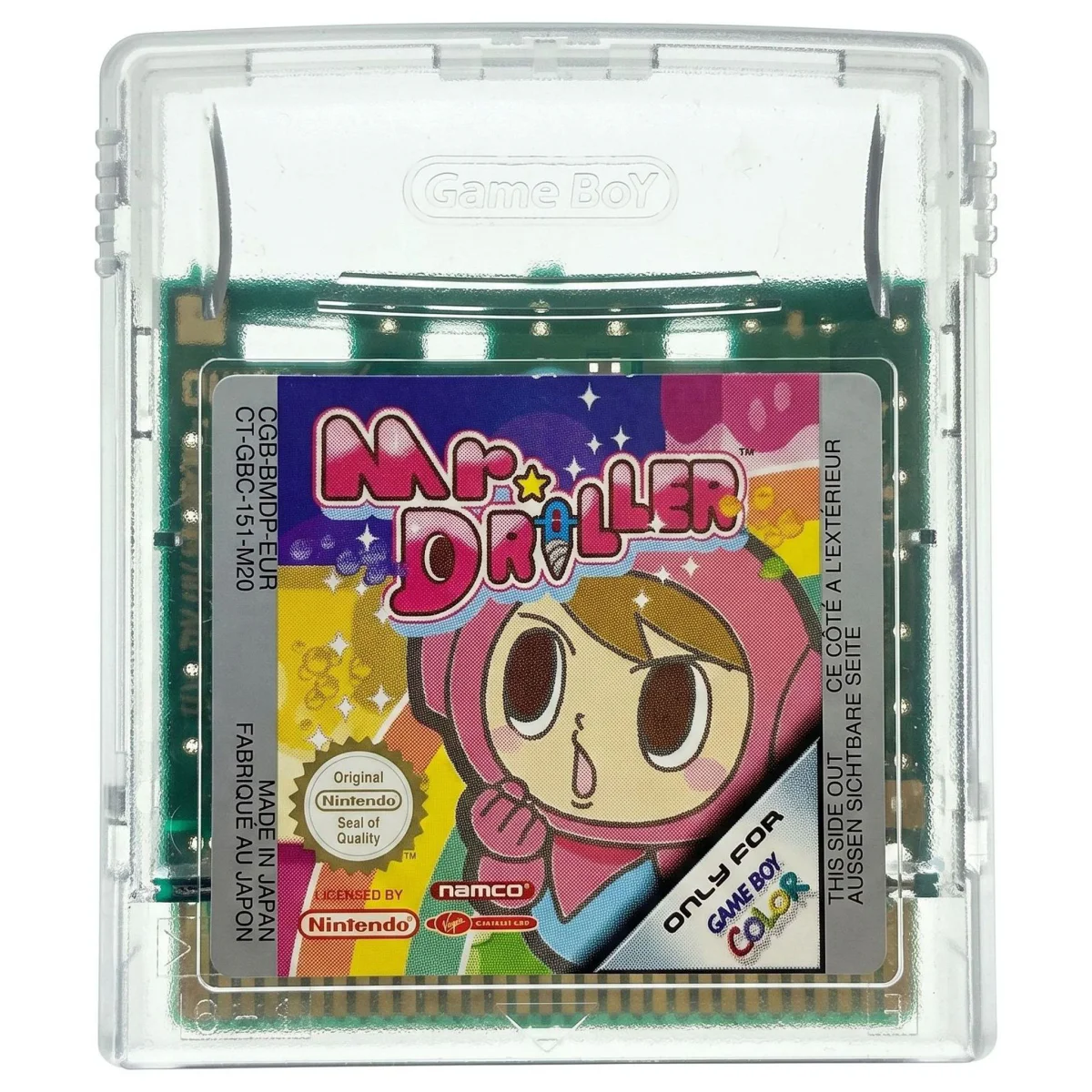 Mr. Driller Game Boy / Color Voorkant — Losse cartridge