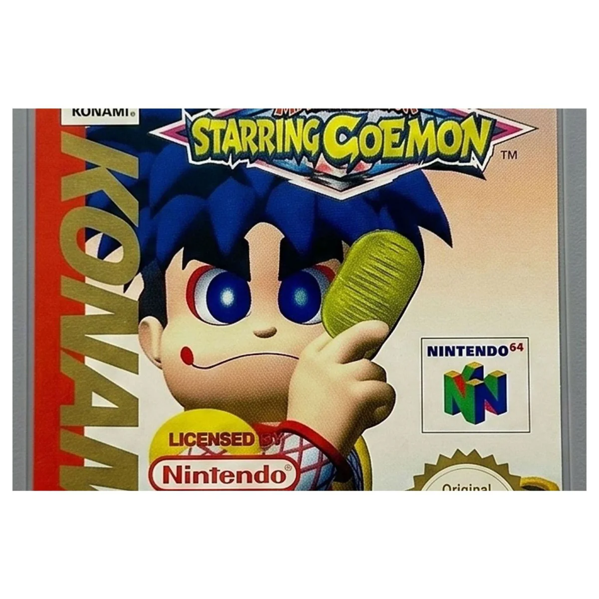 Mystical Ninja Starring Goemon Nintendo 64 Label — Losse cartridge