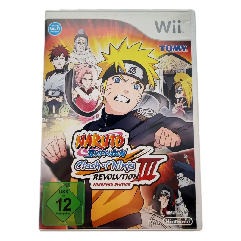 Naruto Shippuden Clash of Ninja Revolution 3 (Wii) Game in doos — Goed — origineel kopen bij Gameshop Enter