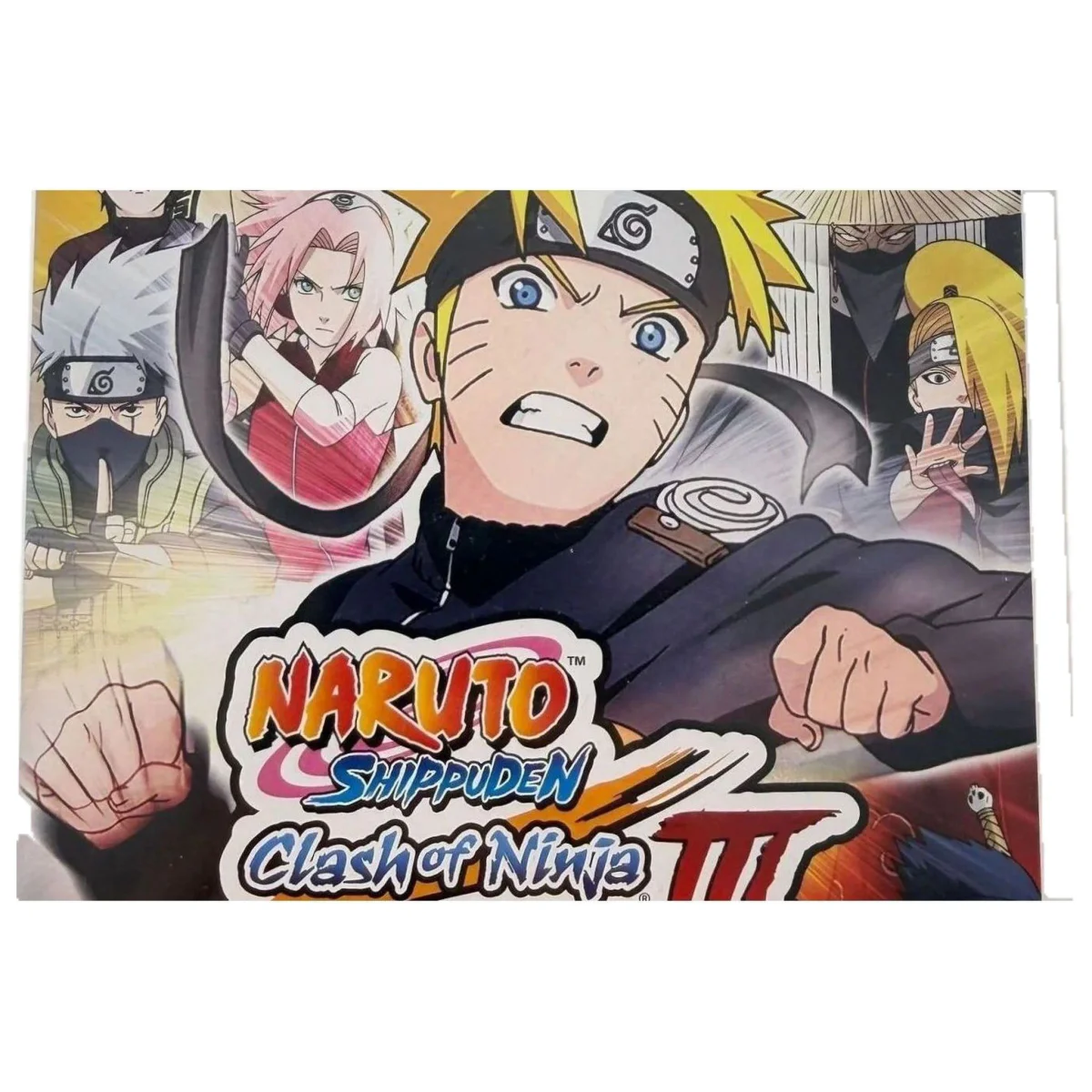 Naruto Shippuden Clash of Ninja Revolution 3 (Wii) — detaljefoto 2