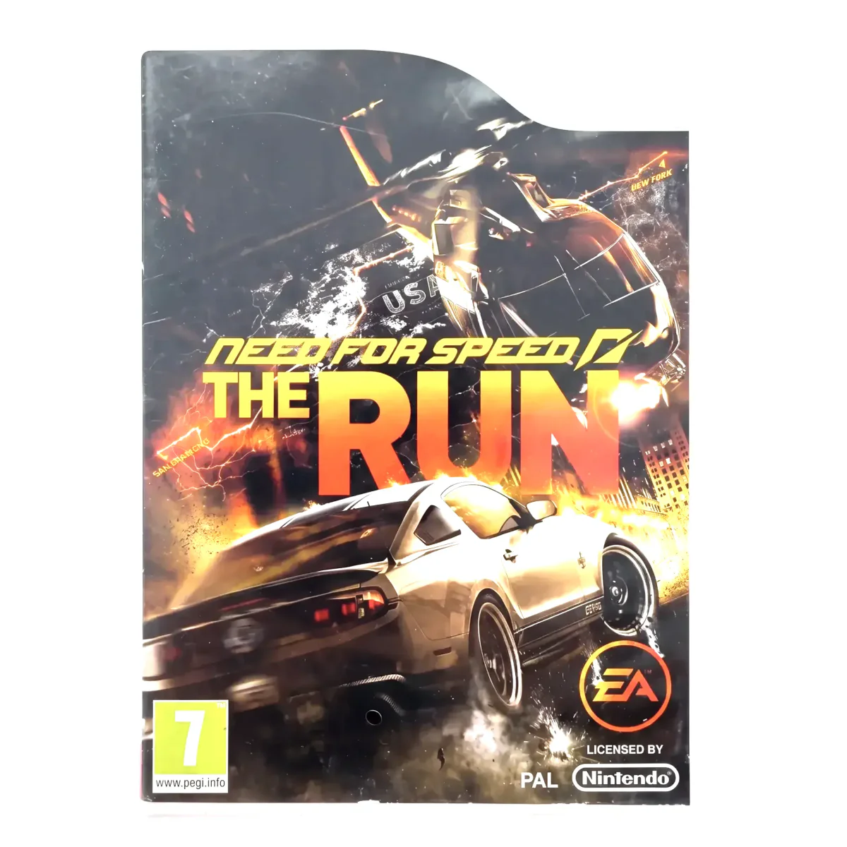 Need for Speed: The Run Wii Voorkant — Game in doos