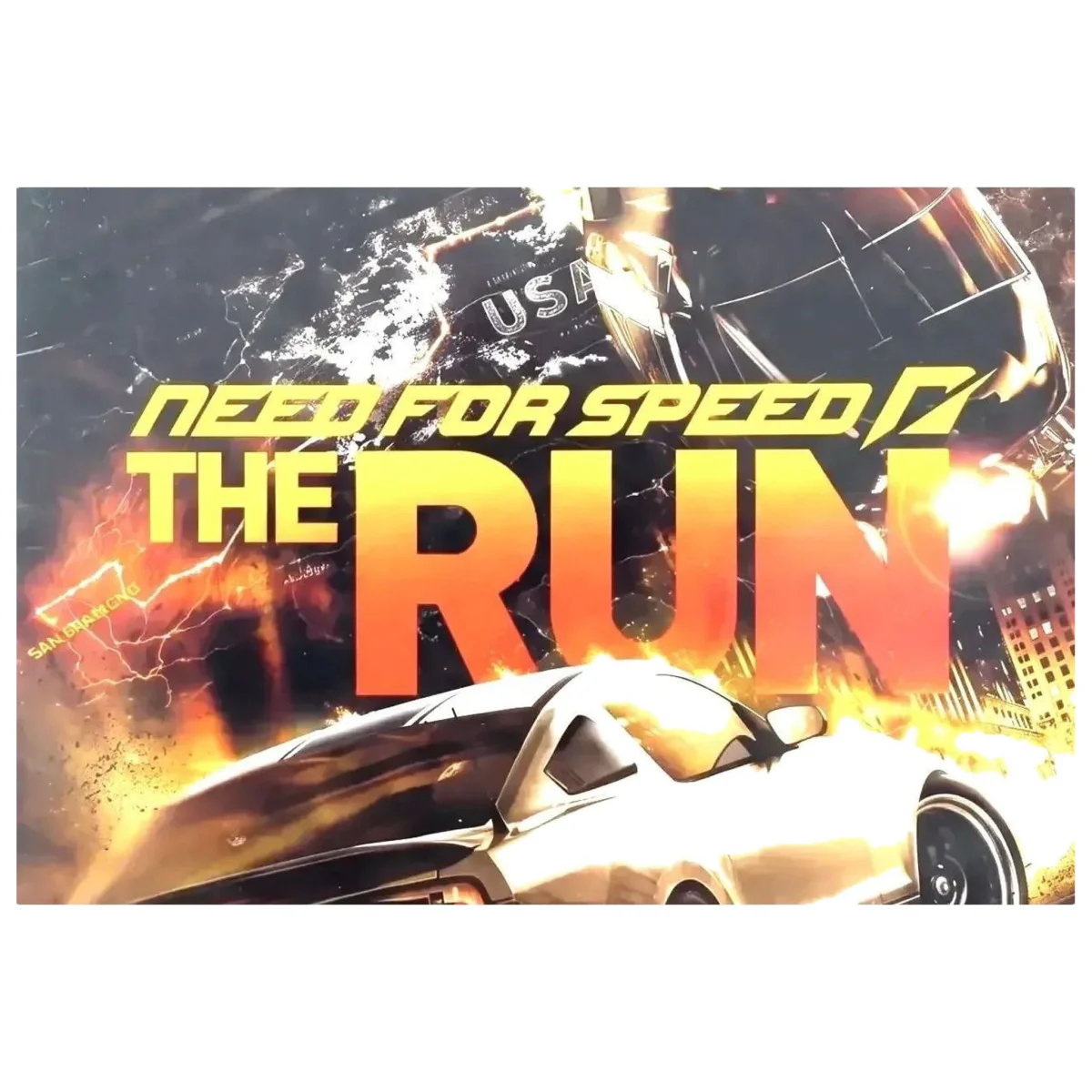 Need for Speed: The Run Wii Label — Game in doos