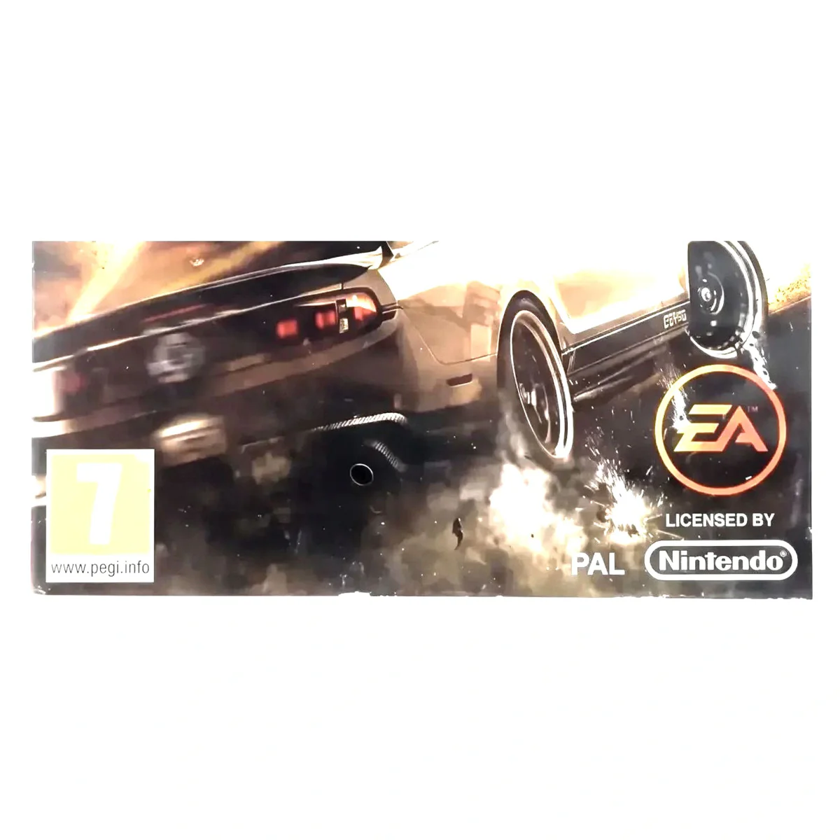 Need for Speed: The Run Wii Binnenkant — Game in doos