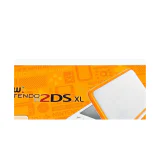 New Nintendo 2DS XL Wit + Oranje (Console met doos) Nintendo 2DS XL Detail — Console met doos