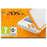 New Nintendo 2DS XL Wit + Oranje (Console met doos) Nintendo 2DS XL Label — Console met doos