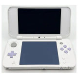 New Nintendo 2DS XL Wit + Paars Nintendo 2DS XL Voorkant — Losse console