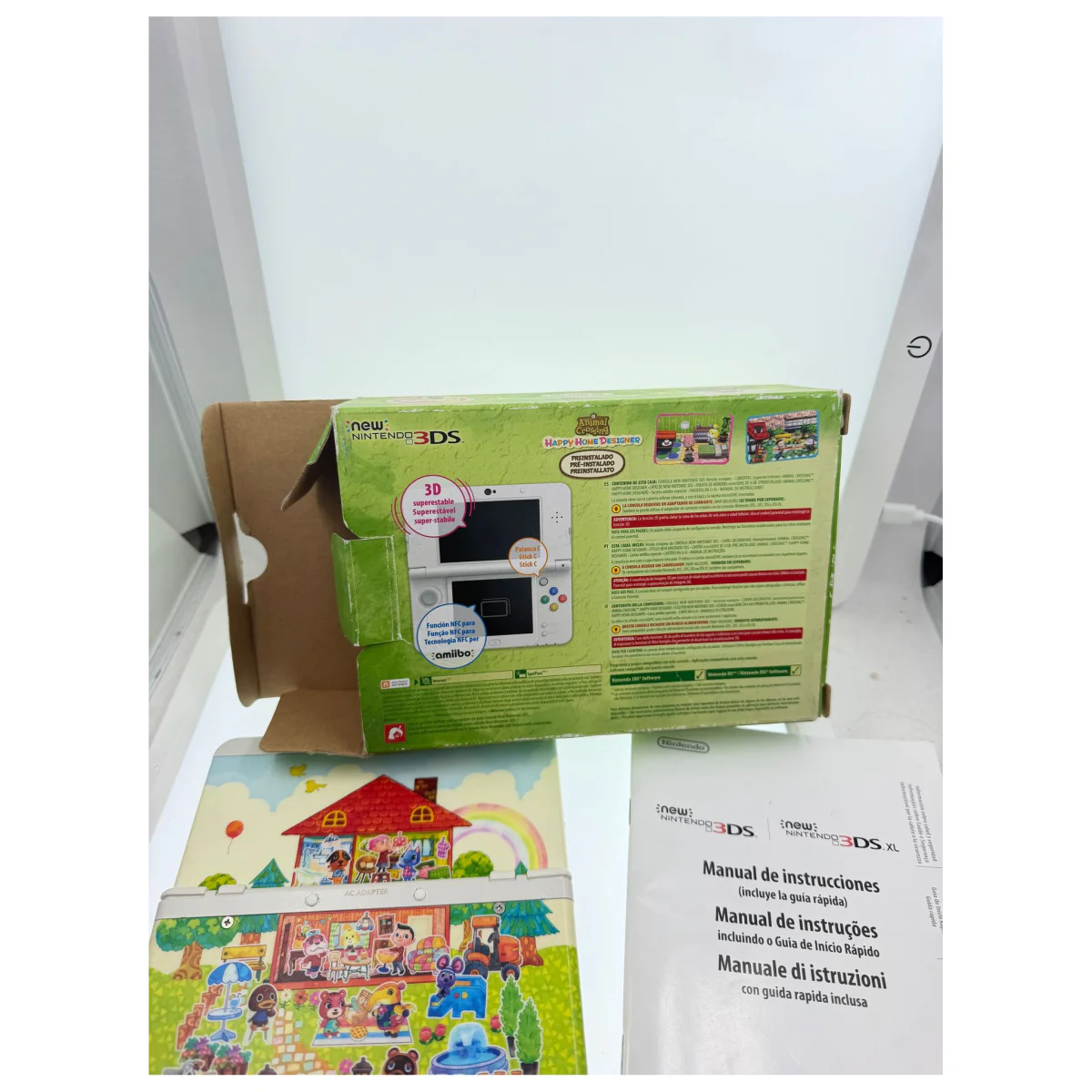 New Nintendo 3DS - Animal Crossing: Happy Home Designer Edition (mit OVP) (Nintendo 3DS) — Detailfoto 3