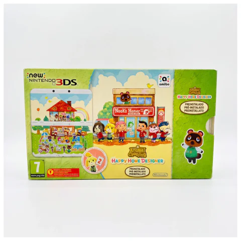 New Nintendo 3DS - Animal Crossing: Happy Home Designer Edition (dėžutėje) — Nintendo 3DS