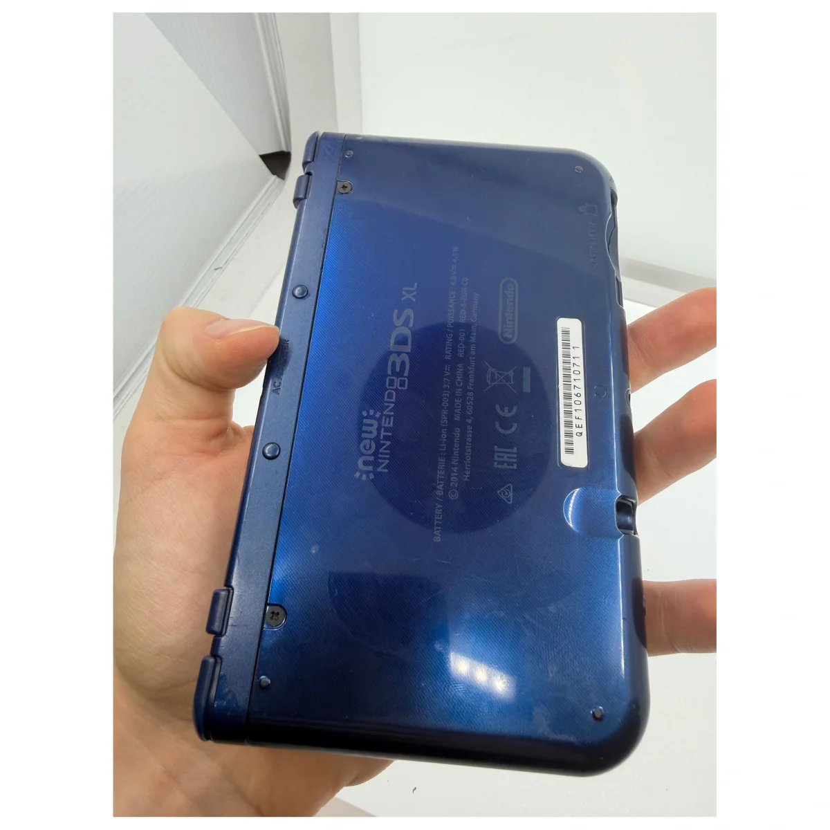 New Nintendo 3DS XL — Синьо (IPS-bovenscherm) (Console) — детайлна снимка 5