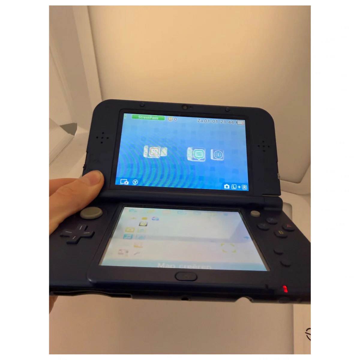 New Nintendo 3DS XL — Синьо (IPS-bovenscherm) (Console) — детайлна снимка 7