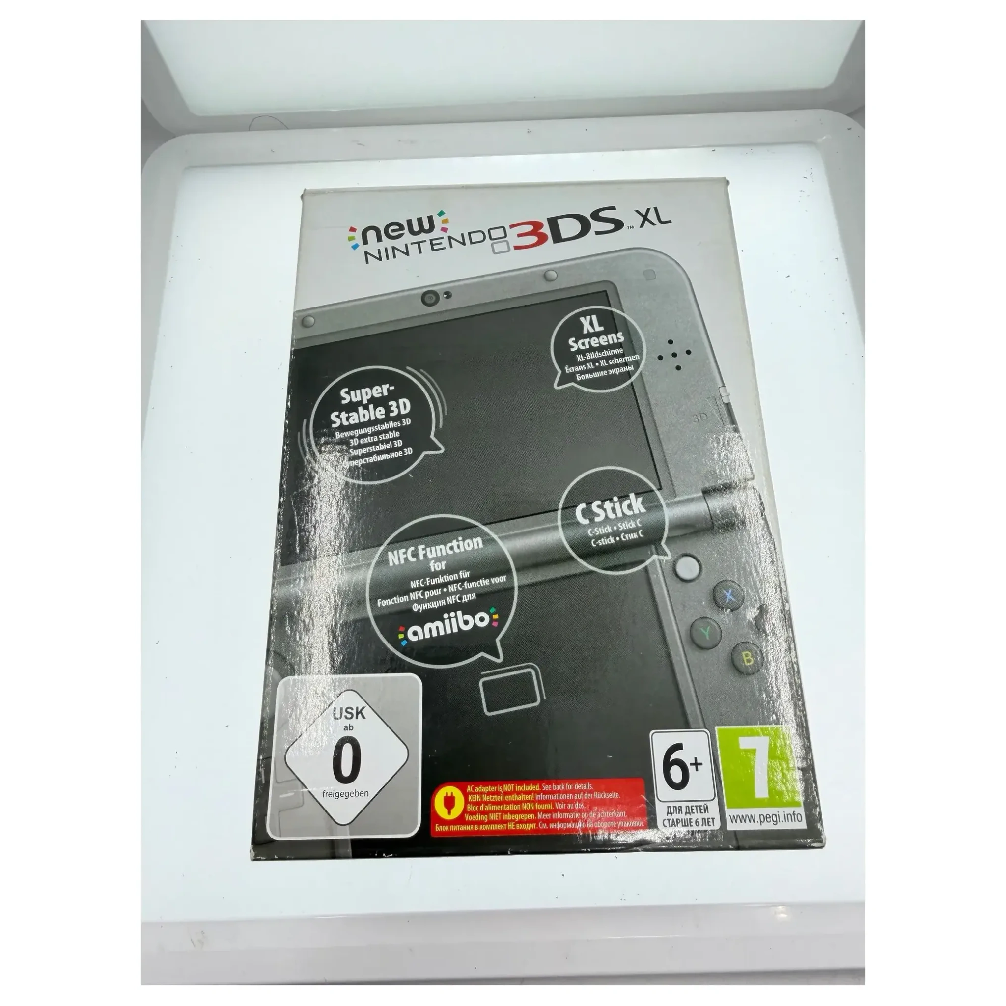 New Nintendo 3DS XL Metallic Black (in doos) (Nintendo 3DS) Console in doos — Speelstaat staat — origineel kopen bij Gameshop Enter