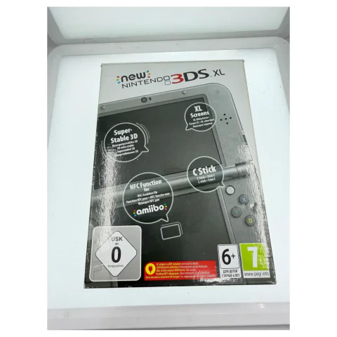 New Nintendo 3DS XL Metallic Black (mit OVP) — Nintendo 3DS