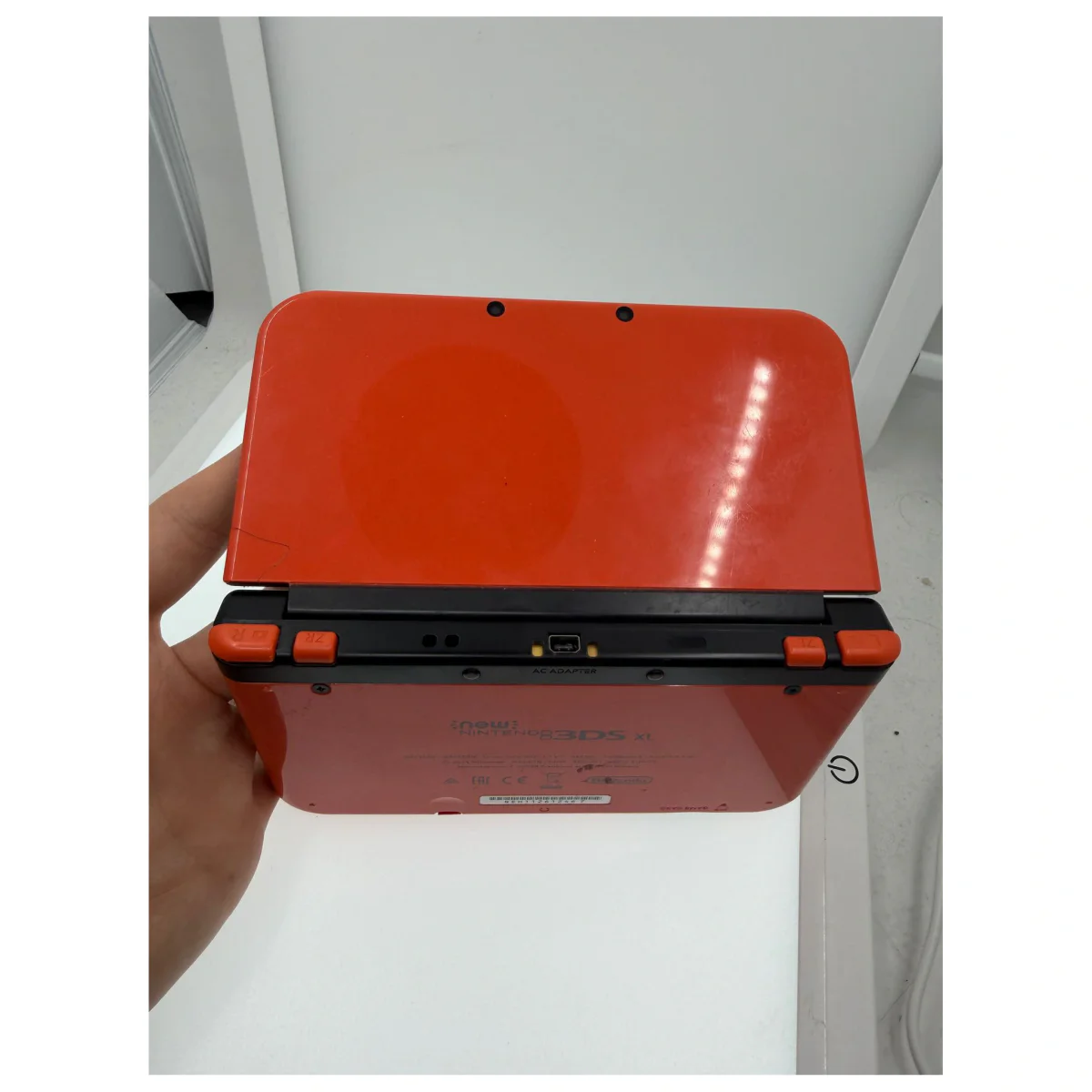 New Nintendo 3DS XL — Oranžinė (Console) — detalės nuotrauka 3