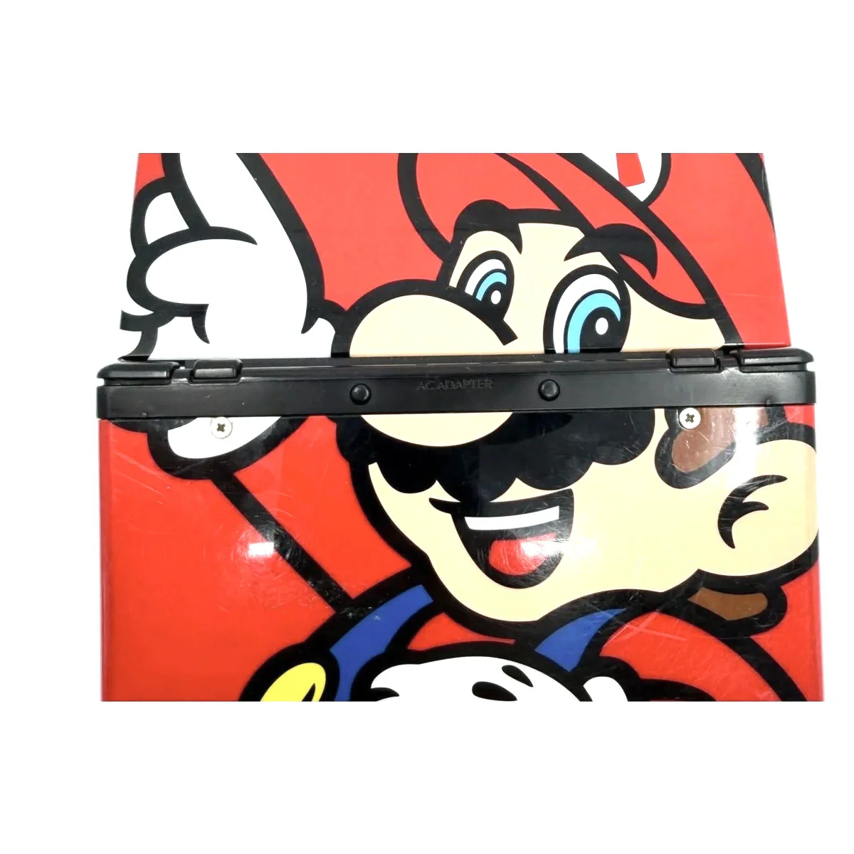 New Nintendo 3DS Must koos Super Mario Cover Plates katteplaatidega (Nintendo 3DS) — detailfoto 2