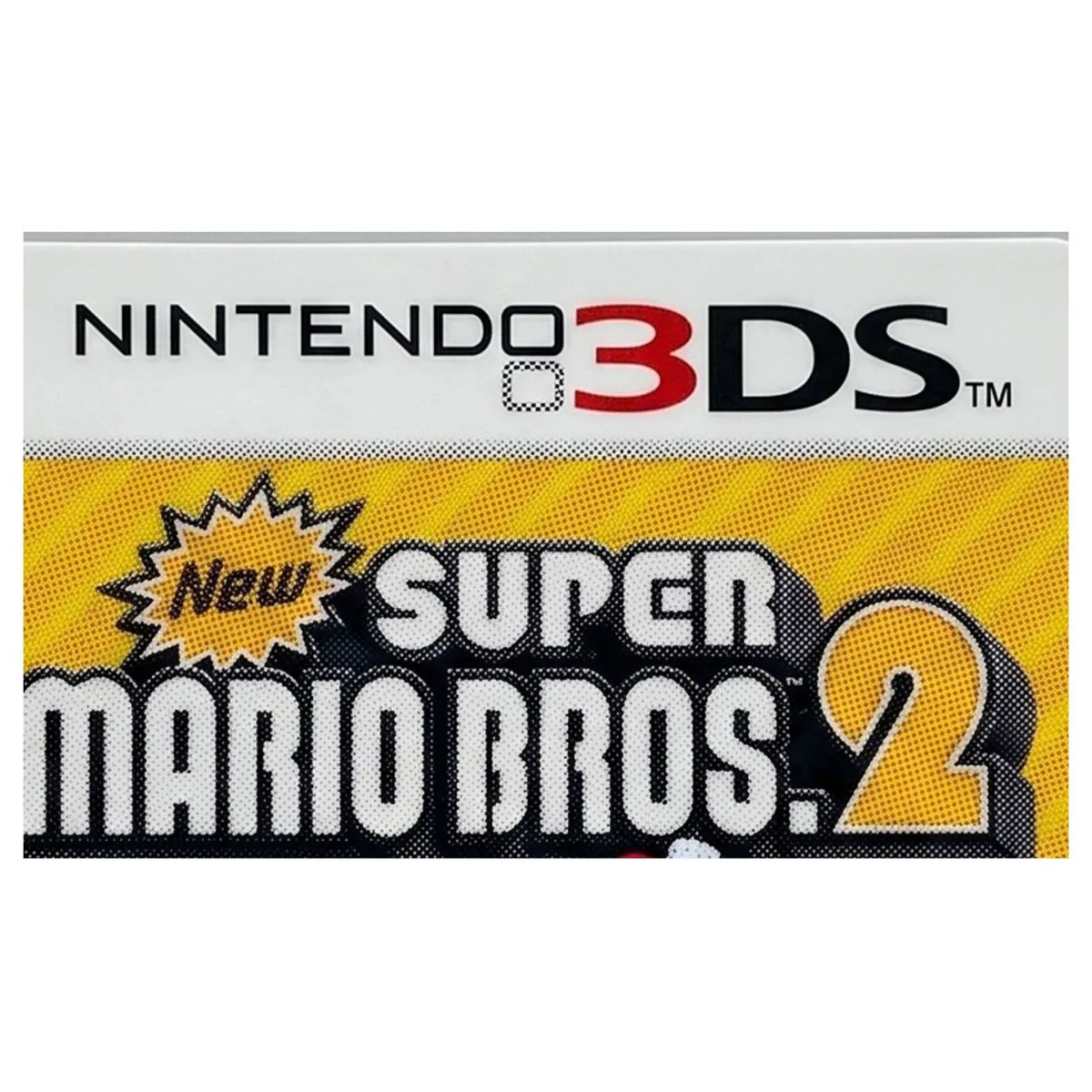 New Super Mario Bros. 2 Nintendo 3DS Detail — Losse cartridge