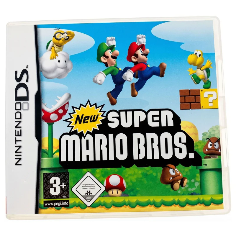 New Super Mario Bros. (Nintendo DS) Game in doos — Goed — origineel kopen bij Gameshop Enter