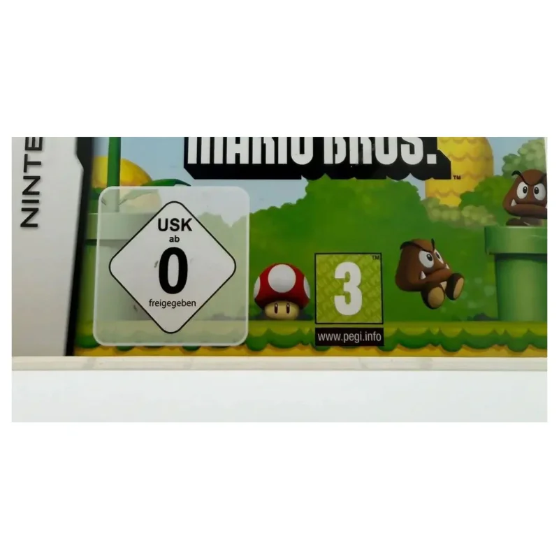 New Super Mario Bros. Nintendo DS Binnenkant — Game in doos