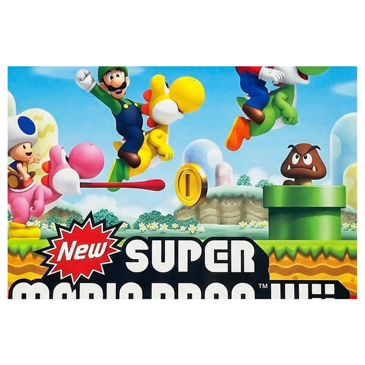 New Super Mario Bros. Wii (Nintendo Selects) (Wii) — detail photo 2