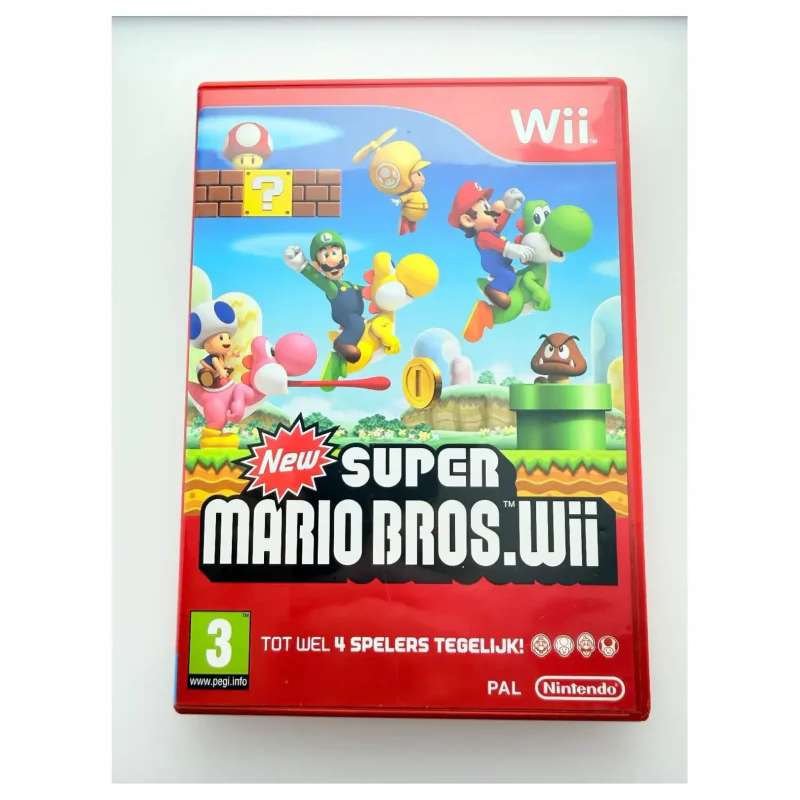 New Super Mario Bros. Wii (Wii) Game in doos — Goed — origineel kopen bij Gameshop Enter