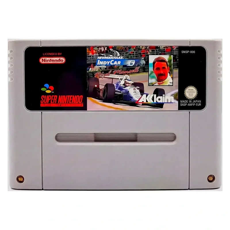 Newman/Haas IndyCar featuring Nigel Mansell (Super Nintendo) Losse cartridge — Goed — origineel kopen bij Gameshop Enter