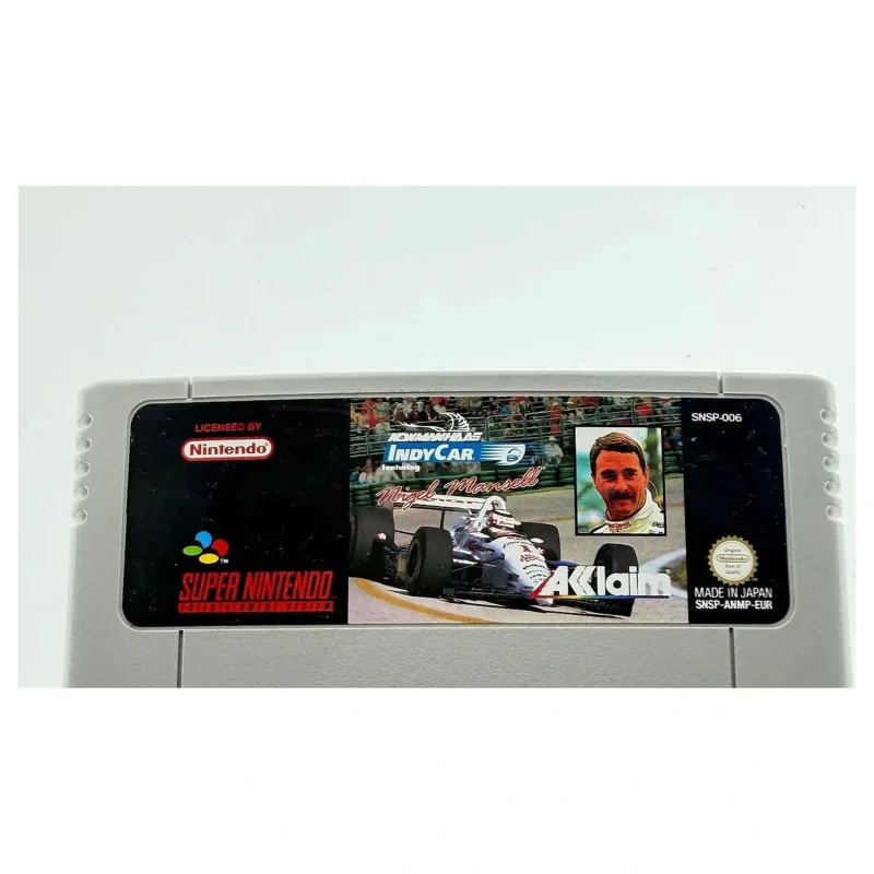 Newman/Haas IndyCar featuring Nigel Mansell (Super Nintendo) — детайлна снимка 1