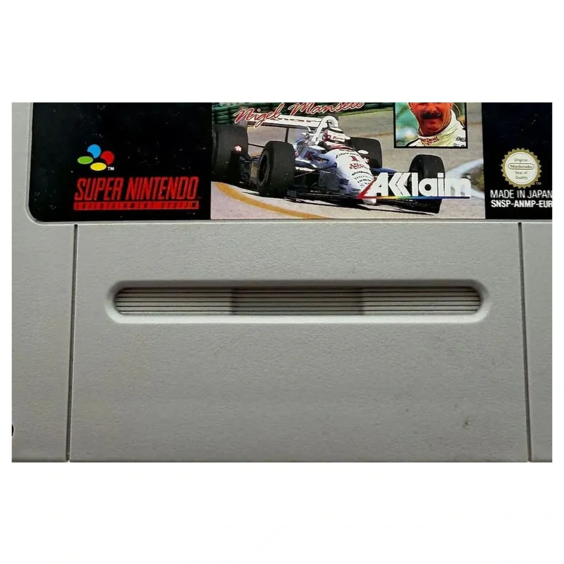 Newman/Haas IndyCar featuring Nigel Mansell (Super Nintendo) — детайлна снимка 2