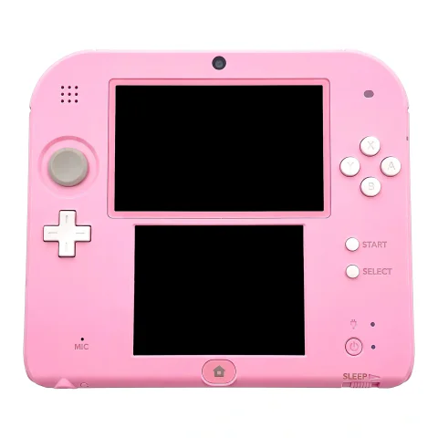 Nintendo 2DS Rosa/Weiß (schlechter Zustand) — Nintendo 3DS