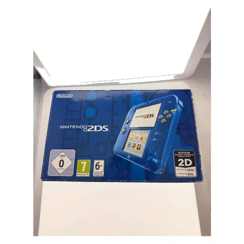 Nintendo 2DS Transparent Blue (Console met doos) (Nintendo 3DS) — Console in doos, Goede staat — origineel tweedehands kopen bij Gameshop Enter