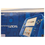 Nintendo 2DS Transparent Blue (Console met doos) Nintendo 3DS Label — Console in doos