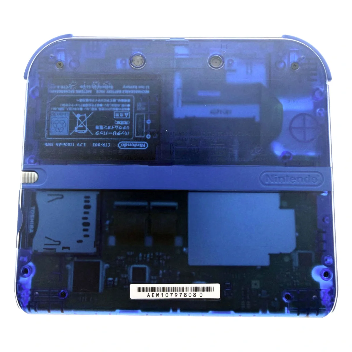 Nintendo 2DS Transparent Blue — Pokemon Alpha Sapphire Edition (σε κουτί) (Nintendo 3DS) — φωτογραφία λεπτομέρειας 5