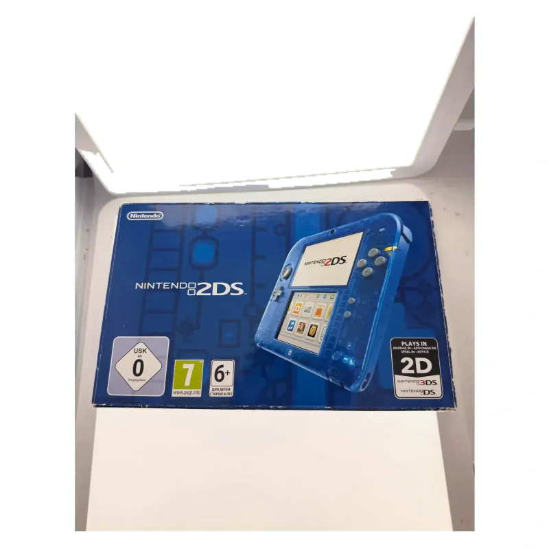 Nintendo 2DS Transparent Blue — Pokemon Alpha Sapphire Edition (in doos) (Nintendo 3DS) Console in doos — Goed — origineel kopen bij Gameshop Enter