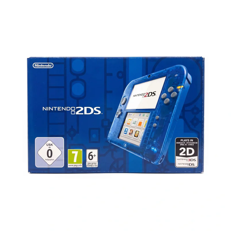 Nintendo 2DS Transparent Blue — Pokemon Alpha Sapphire Edition (in doos) (Nintendo 3DS) Console in doos — Goed — origineel kopen bij Gameshop Enter