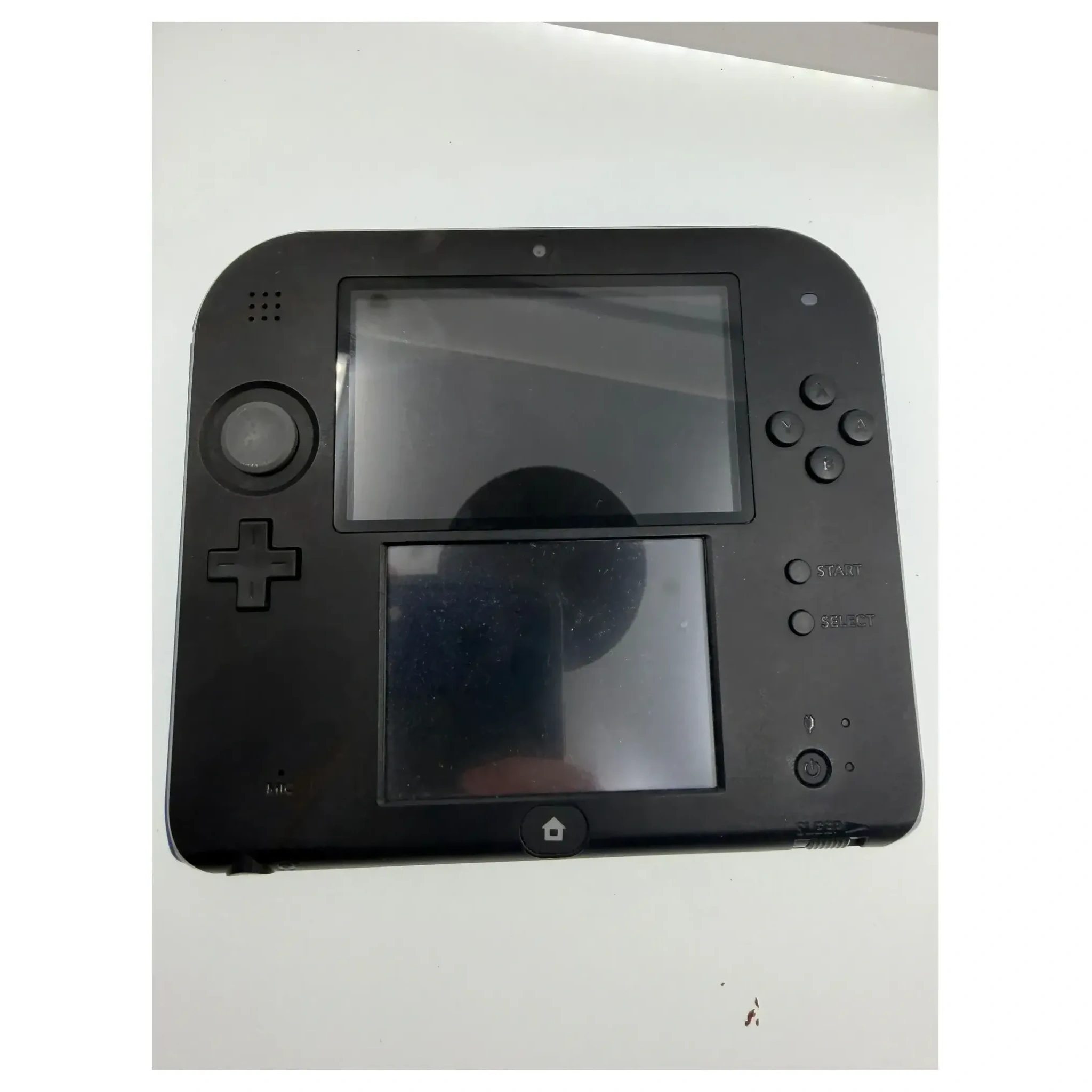 Nintendo 2DS Zwart/Blauw Nintendo DS Achterkant — Losse console