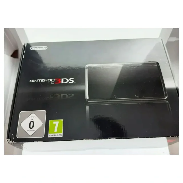 Nintendo 3DS Cosmos Black — Factory Sealed en caja original — Nintendo 3DS