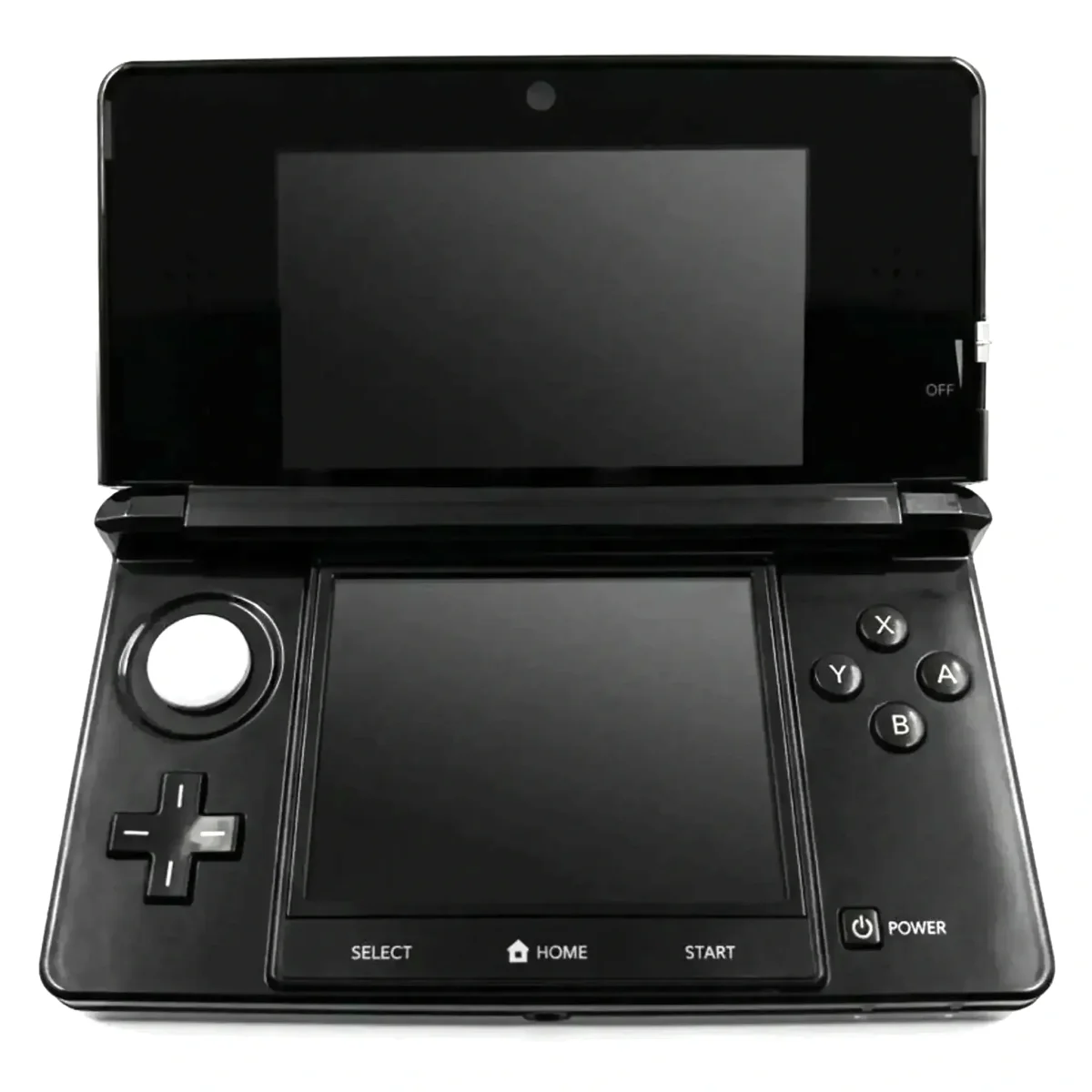 Nintendo 3DS Cosmos Black (Nintendo 3DS) — Doar consola, gata de joc