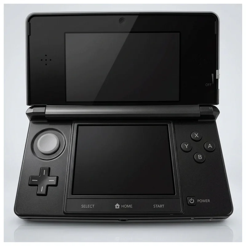 Nintendo 3DS Cosmos Black (Nintendo 3DS) — yksityiskohtakuva 1