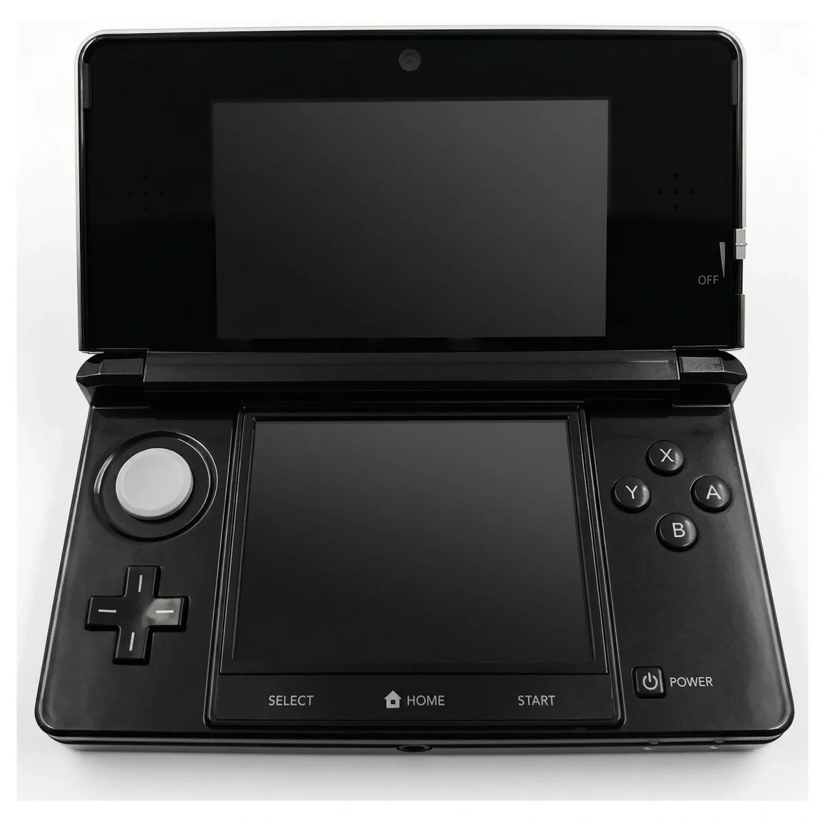 Nintendo 3DS Cosmos Black (лошо състояние) (Nintendo 3DS) — Само конзолата, готова за игра