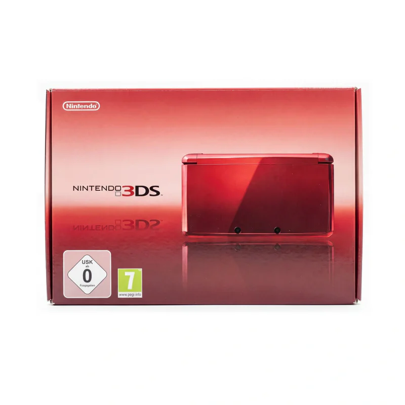 Nintendo 3DS Flame Red (in doos) (Nintendo 3DS) Console in doos — Speelstaat — origineel kopen bij Gameshop Enter