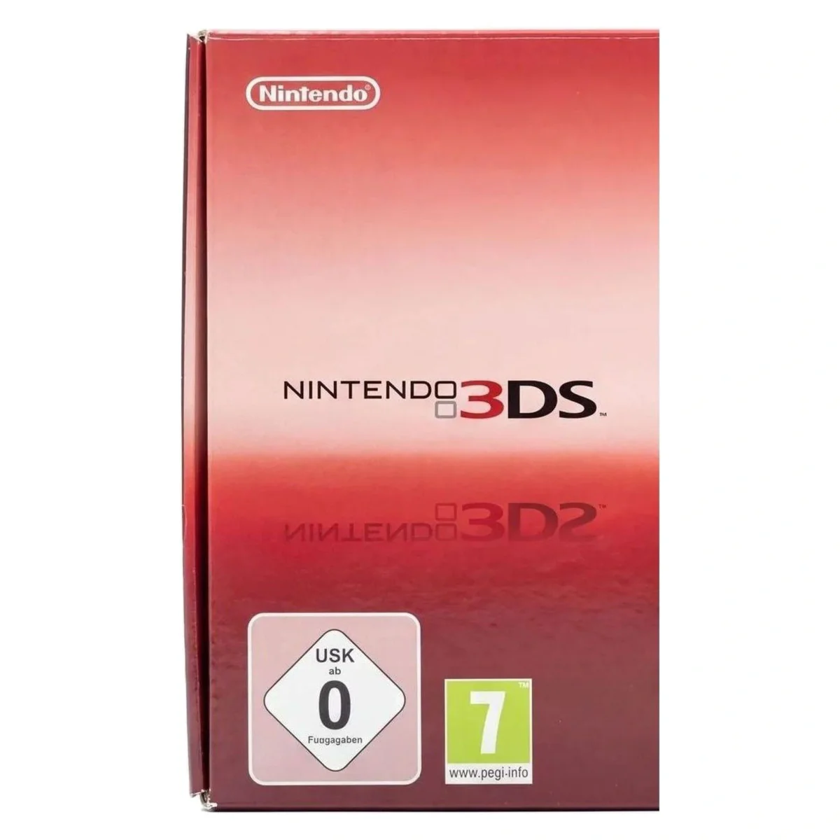 Nintendo 3DS Flame Red (mit OVP) (Nintendo 3DS) — Detailfoto 2