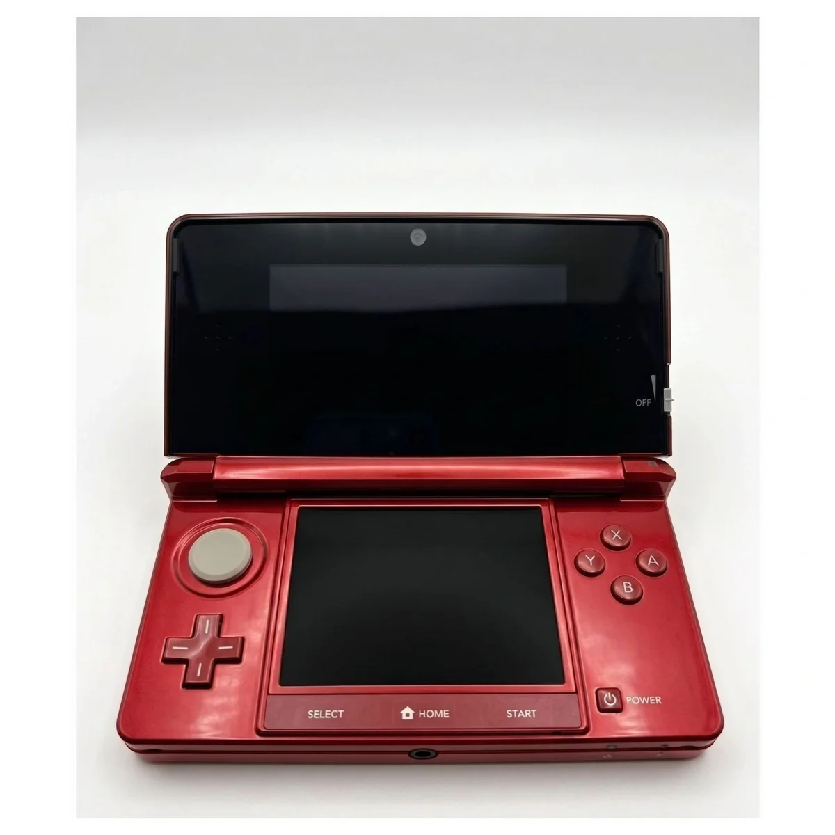 Nintendo 3DS Flame Red Nintendo 3DS Voorkant — Losse console